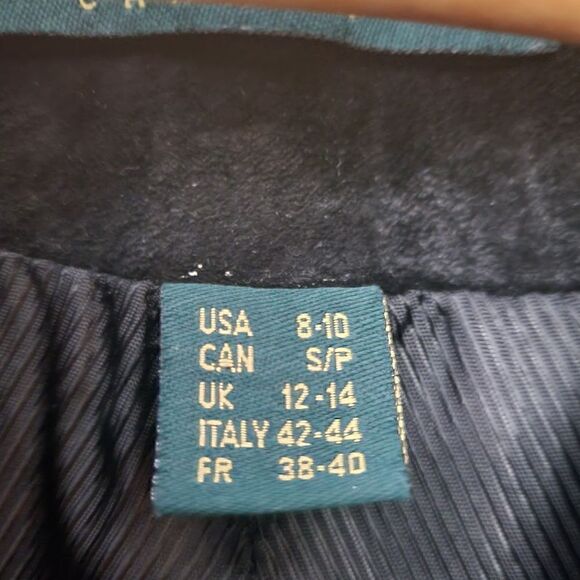 Vintage Danier 8-10 Black Suede Leather Jacket - Picture 3 of 16